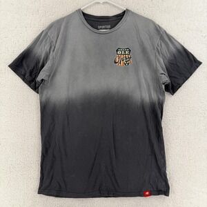 Sportiqe Grand Ole Opry Shirt Mens Large Gray Dip Dye Graphic Tee T-Shirt Music